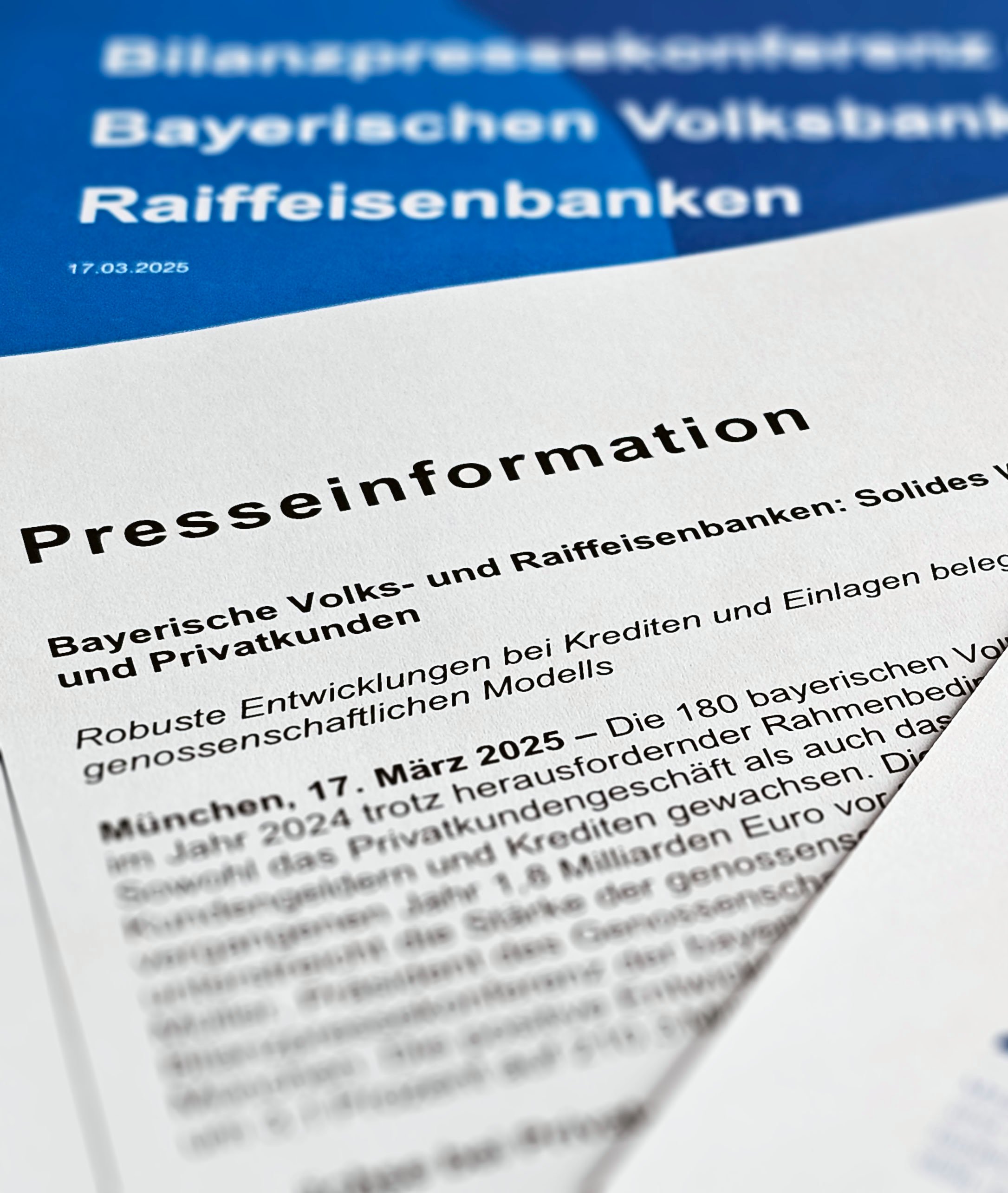 Übersichtskarte der Volksbanken und Raiffeisenbanken in Bayern