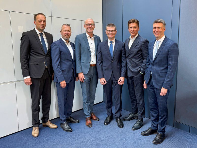Präsidium mit GVB-Vorständen