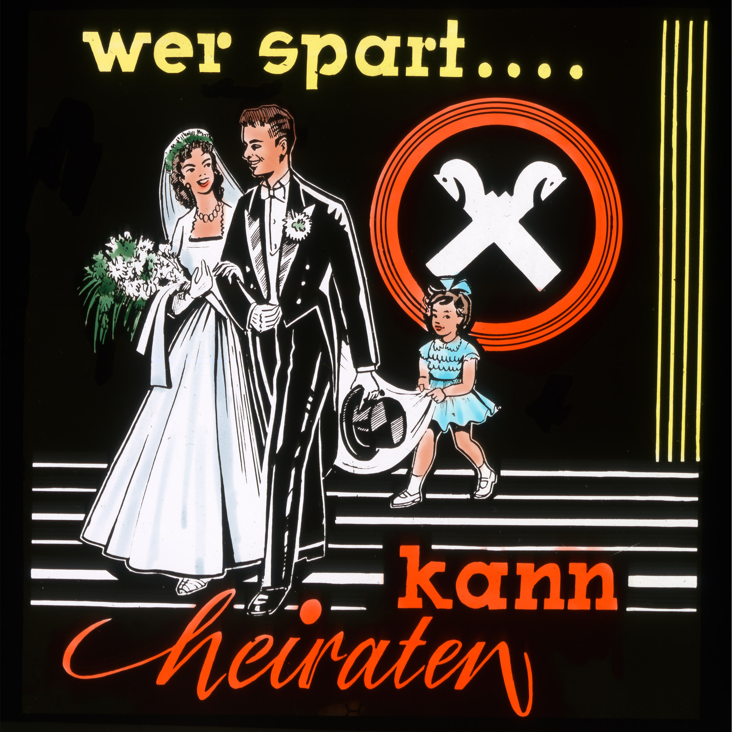 Historisches Werbe-Plakat