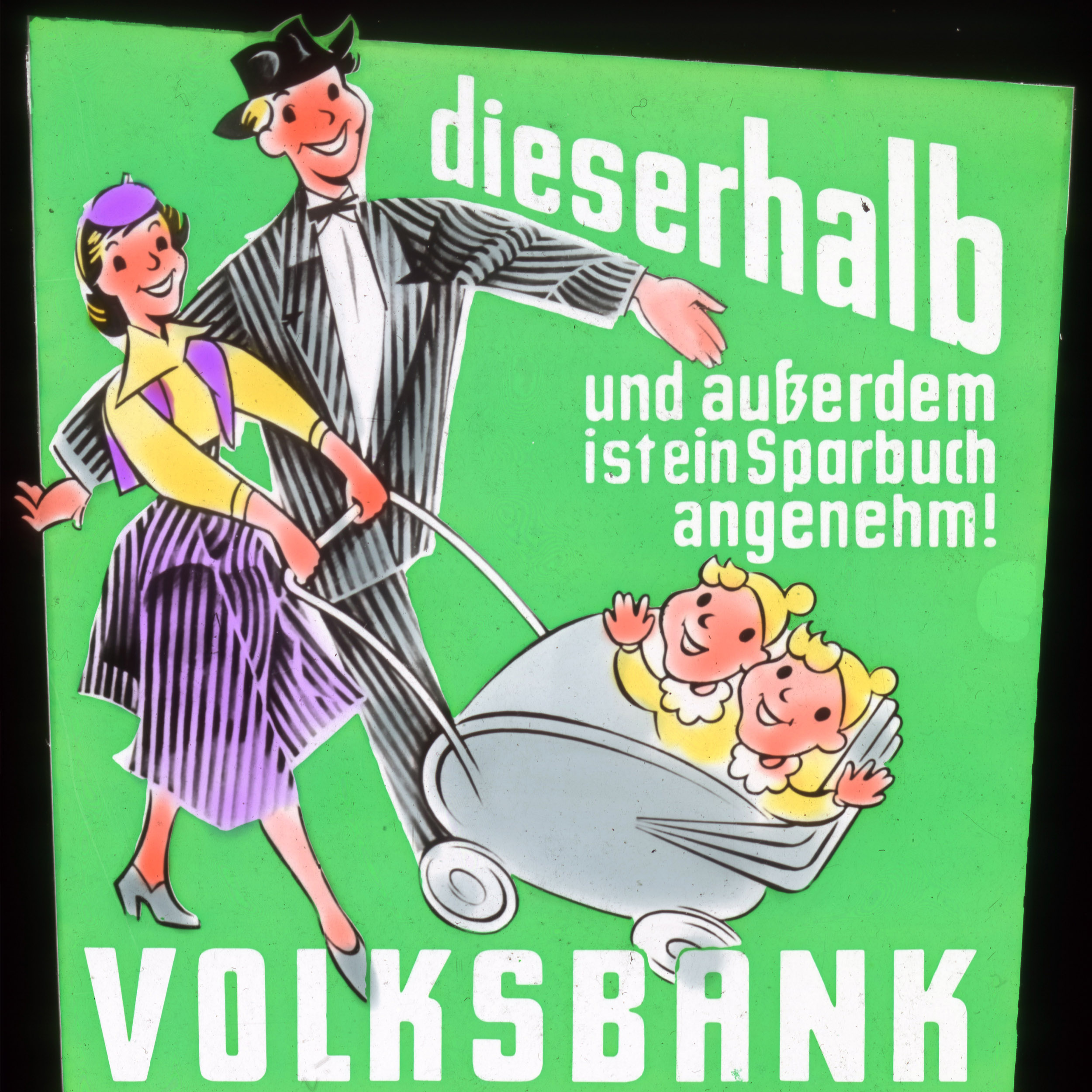 Historisches Werbe-Plakat